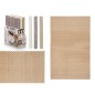SALVAMANTEL 30X45 CM TRENZADO SURT EN 3 NEUTROS
