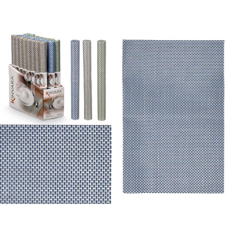 SALVAMANTEL 30X45 CM TRENZADO SURT EN 3 COLORES