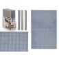 SALVAMANTEL 30X45 CM TRENZADO SURT EN 3 COLORES