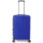 MALETA ABS 4 RUEDAS DOBLE EXT AZUL ELEC 60 CM