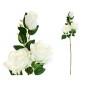 VARA ROSAS X 3 -85 CM BLANCO