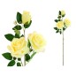 VARA ROSAS X 3 -85 CM AMARILLO