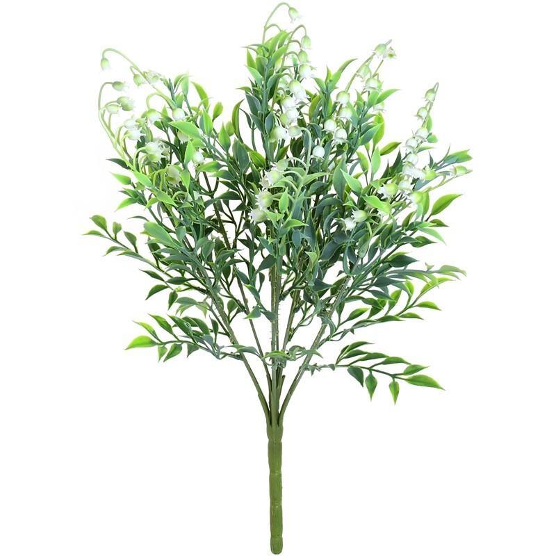 RAMO RELLENO CAMPANULA X 10-47 CM BLANCO