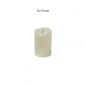 VELAS LED CREMA 5*7.5