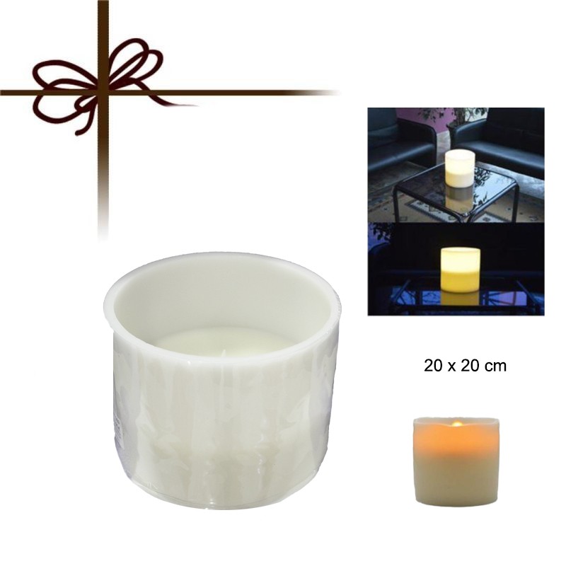 VELA LED AUREA CERA 20X20 CM