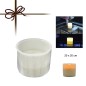 VELA LED AUREA CERA 20X20 CM