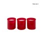 PACK 3 VELON PEQUEÑO  ROJO