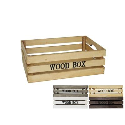 CAJA MADERA BUMP 4 COL SURT 30X20X10 CM