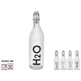 BOTELLA CRISTAL 1000 ML H2O