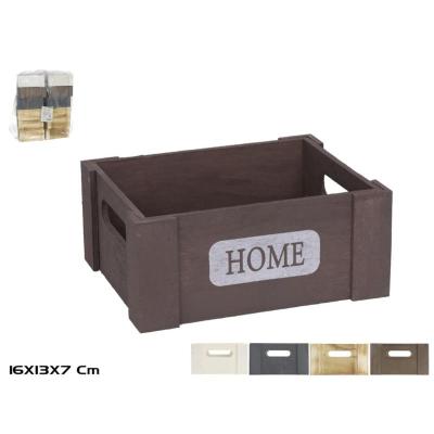 CAJA HOME INVIERNO 16X13X7 CM COLOR SURTIDO