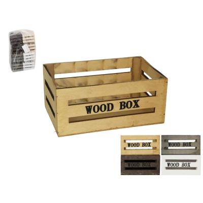 CAJA MADERA BUMP 4 COL SURT 20X13X9 CM