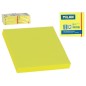 BLOC 100 NOTAS AMARILLO NEON 76X76 MM