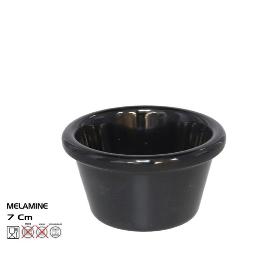 RAMEKIN 7 CM NEGRO - MELAMINA