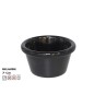 RAMEKIN 7 CM NEGRO - MELAMINA