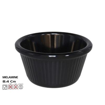 RAMEKIN 8.4 CM NEGRO MELAMINA