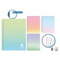 CUADERNO PP A5 RAINBOW SOFT RING 80 H