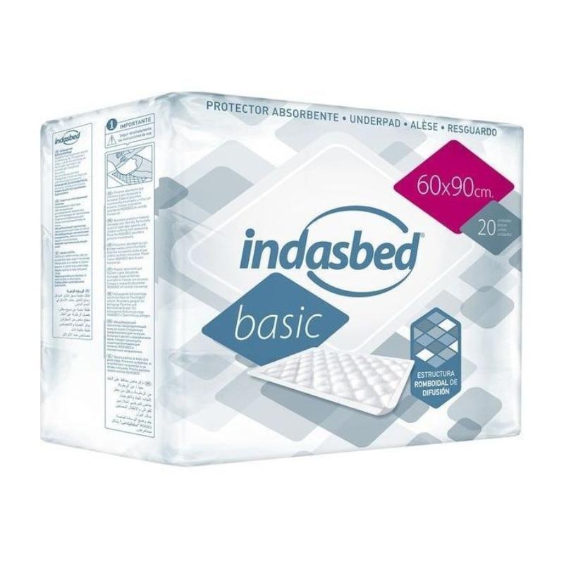 INDASBED EMPAPADOR BASIC 60X90 CM 20U PROTECT DESC CAMA