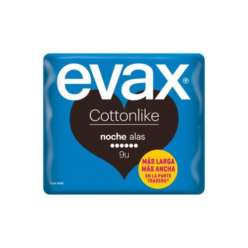 EVAX COTTON LIKE NOCHE ALAS X 9 UDS