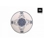 PLATO POSTRE 20 CM ROSETTA MONACO BRILLO
