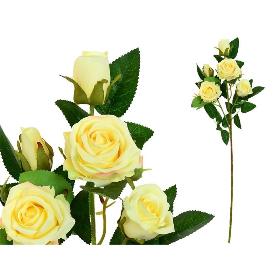 VARA ROSAS X 5 -66 CM AMARILLO