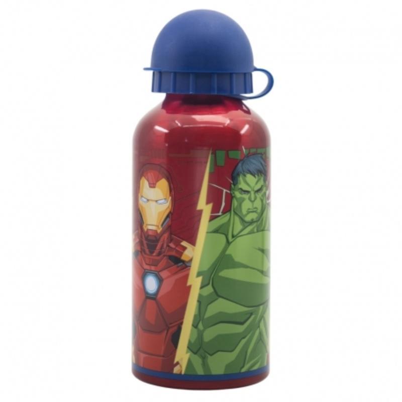 BOTELLA SOTR ALUMINIO PEUQEÑA 400ML. AVENGERS INVIIBLE FORCE