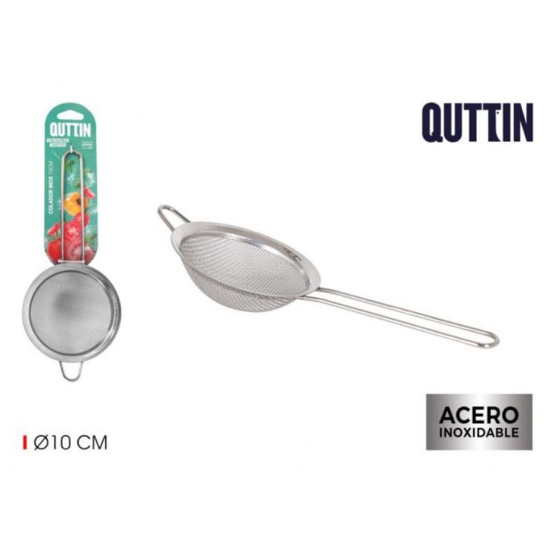 COLADOR ACERO INOX 10 CM QUTTIN