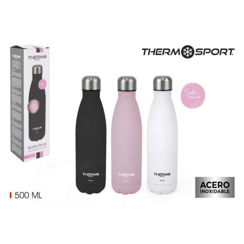 BOTELLA TERMO SOFT TOUCH 500 ML
