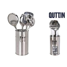 BOTE UTENSILIOS INOX 10X15 CM QUTTIN