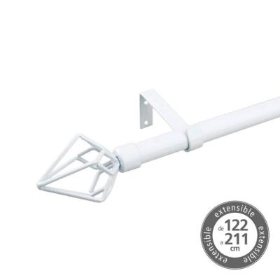 BARRA EXTENSIBLE 122-211 METAL BLANCO