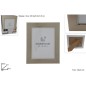 MARCO DE MADERA SILVER NIDO DE ABEJA PARA FOTOS 18x24