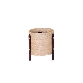 MACETA RAFIA C/PIE 32X40 NATURAL