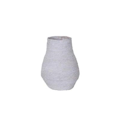 FLORERO RAFIA 39X53 BLANCO
