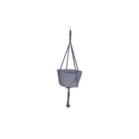 MACETA C/CUERDA RAFIA 23*12 (120 CM ) GRIS