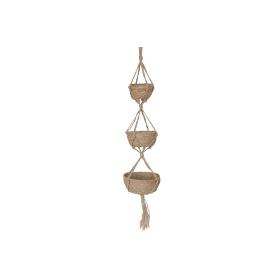 3 X MACETA C/CUERDA 25X11 (120CM) NATURAL