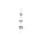3 X MACETA C/CUERDA 25X11 (120CM) BLANCO