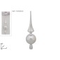 PUNTA 25 CM BRILLANTE PLATA