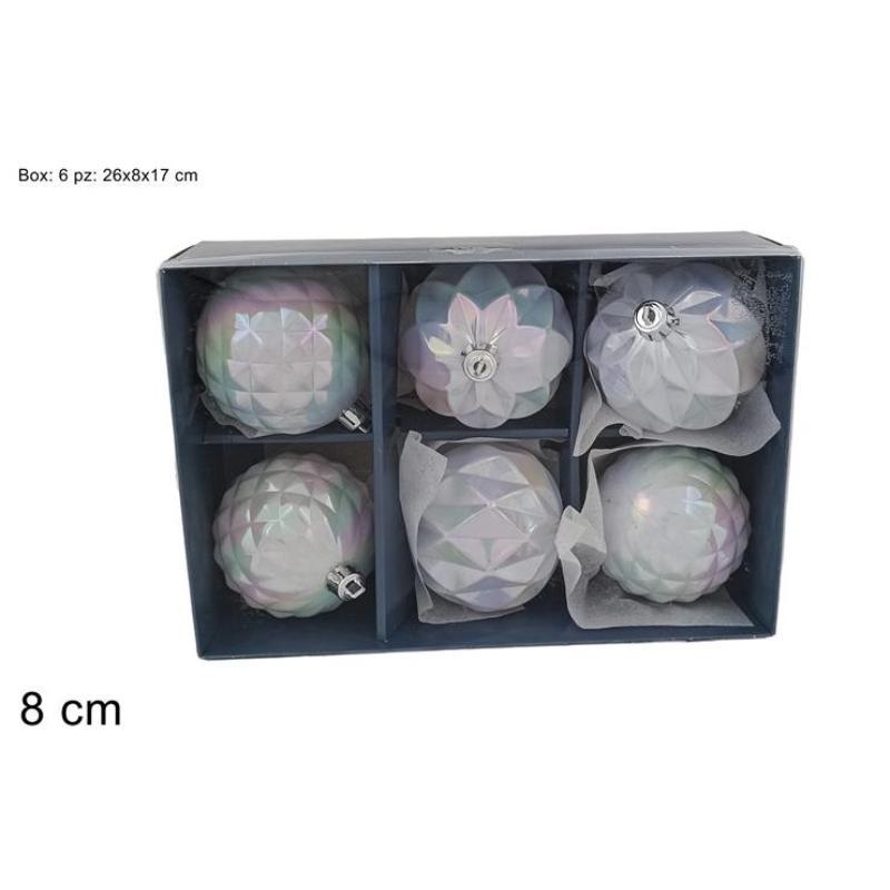 BOLA 8 CM SET 6 PZ