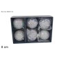 BOLA 8 CM SET 6 PZ