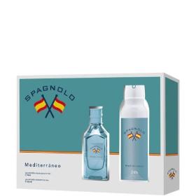 SPAGNOLO MEDITERRANEO COLONIA 75 VAPO+DESOD 200 ESTUCH