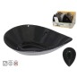 BOWL CRISTAL GOTA NIGHT 12.3X8.5X3.5 CM