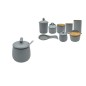 TARRO 9*11 GRIS/ORO