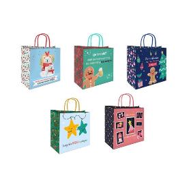 BOLSA CELULOSA NAVIDAD MENSAJES
