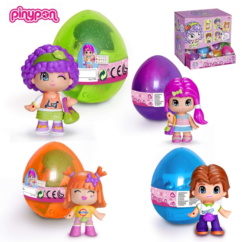 HUEVO FIGURA PONYPON FAMOSA 5/M