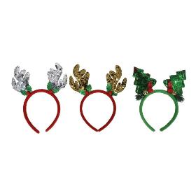 DIADEMA XMAS 17X19.5 CM 3STD