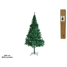 ARBOL DE NAVIDAD 800 PUNTAS 210 CM