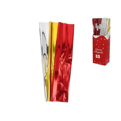 PAPEL MEATLIZADO 3 COLORES PP 100X70 CM