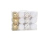 MALETIN X24 BOLAS ZURA BLANCO-ORO 6 CM