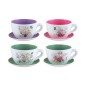 TAZA MACETERO C/PLATO 4 DEC 29*23 CM
