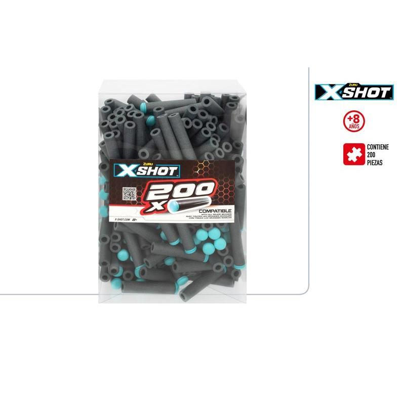 CAJA 200 DARDOS X-SHOT EXCEL