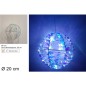 BOLA 20 CM RAINBOW CON LUZ